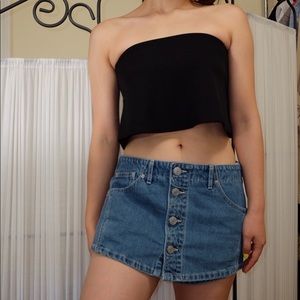 (Urban Outfitters/ BDG) Mini denim Shorts Skirt